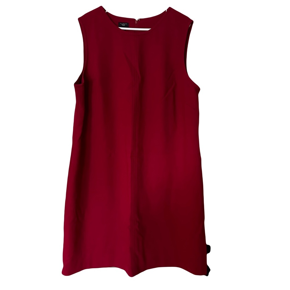 Talbots Woman 20W red dress.